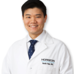 Professional portrait of Dr. Dustin Yoon, M.D., M.S., R.P.V.I., a vascular and interventional specialist with advanced expertise in vascular health and minimally invasive treatments